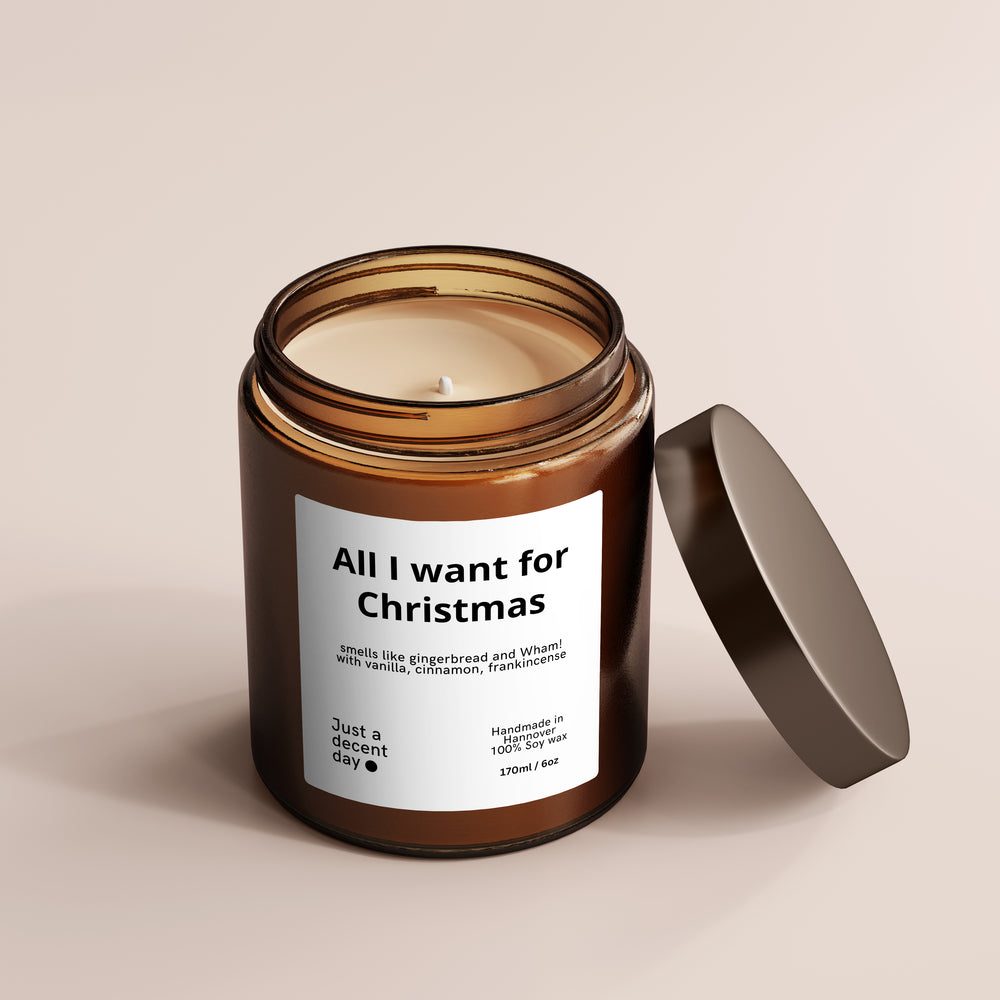 
                      
                        All I want for Christmas
                      
                    